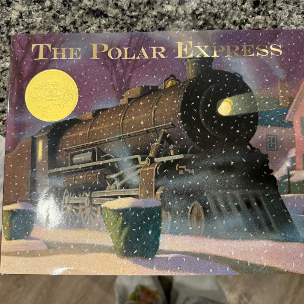 The Polar Express Hardcover Book
